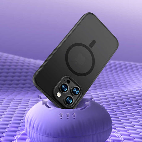 iPhone 14 Plus Kılıf Kenarları Silikon Airbagli Mat Arka Yüzey Benks Icesand Kapak
