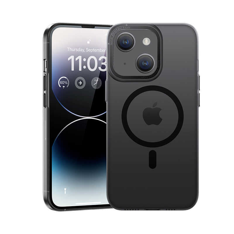 iPhone 14 Plus Kılıf Wireless Şarj Destekli Benks Magnetik Haze