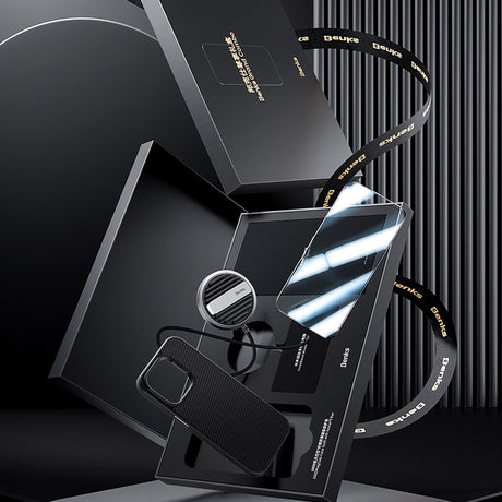 iPhone 14 Pro Benks Grand Combo MFM01 3in1 Aksesuar Seti Kılıf-Ekran Koruyucu-Wireless Şarj Aleti