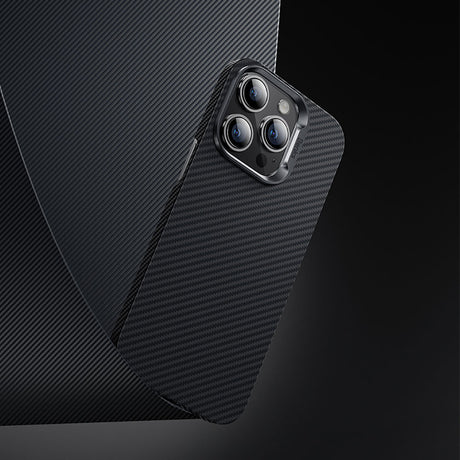 iPhone 14 Pro Kılıf Karbon Fiber Benks 600D Essential Kevlar Kapak