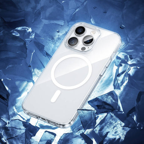 iPhone 14 Pro Kılıf Magsafe Şarj Özellikli Benks 1.8mm Ultra İnce Şeffaf Kapak