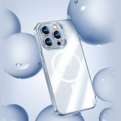 iPhone 14 Pro Kılıf Magsafe Şarj Özellikli Kamera Korumalı Benks Corning Glass Serisi Kapak