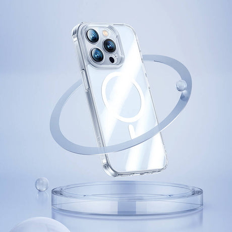 iPhone 14 Pro Kılıf Magsafe Şarj Özellikli Kamera Korumalı Benks Corning Glass Serisi Kapak