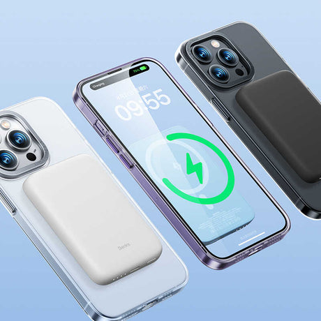 iPhone 14 Pro Kılıf Wireless Şarj Destekli Benks Magnetik Haze Kapak