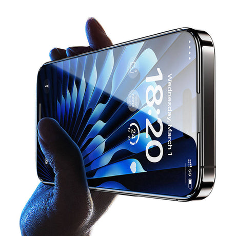 iPhone 14 Pro Max / 15 Plus uyumlu Benks Glass Warrior Safir Coating Ekran Koruyucu + Kolay Uygulama Aparatlı