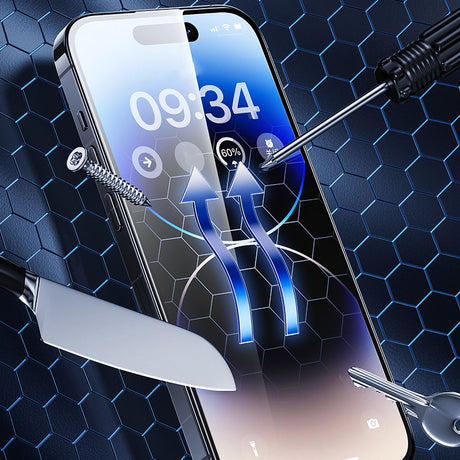 iPhone 14 Pro Max Benks V Pro Safir Coating Ekran Koruyucu + Kolay Uygulama Aparatlı