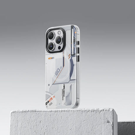 iPhone 14 Pro Max Kılıf M-safe Şarj Özellikli Mekanik Tasarımlı Benks Perspective Serisi Kapak