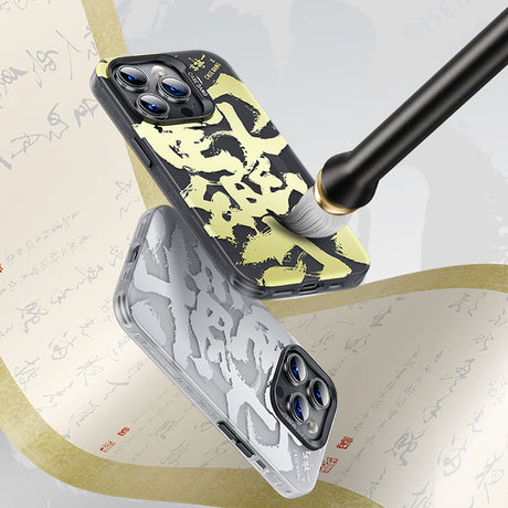 iPhone 14 Pro Max Kılıf Magsafe Şarj Özellikli Benks Casebang Calligraphy Joy Kapak