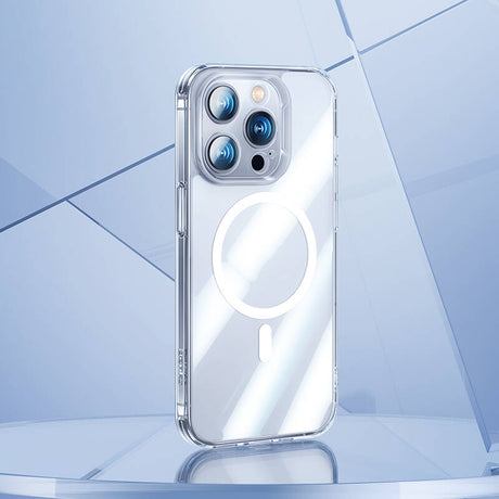 iPhone 14 Pro Max Kılıf Magsafe Şarj Özellikli Kamera Korumalı Benks Corning Glass Serisi Kapak