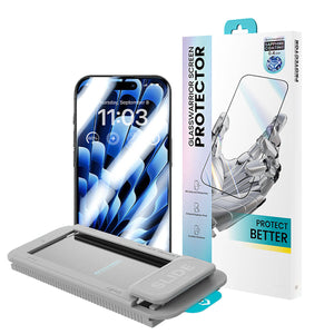 iPhone 14 Pro / 15 Benks V Pro Safir Shield Ekran Koruyucu + Kolay Uygulama Aparatlı