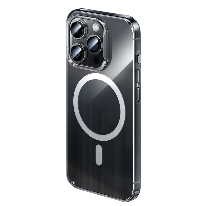 iPhone 15 Pro Kılıf Magsafe Şarj Özellikli Benks Crystal Serisi