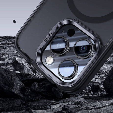 iPhone 15 Pro Kılıf Magsafe Şarj Özellikli Benks Mist Protective Kapak