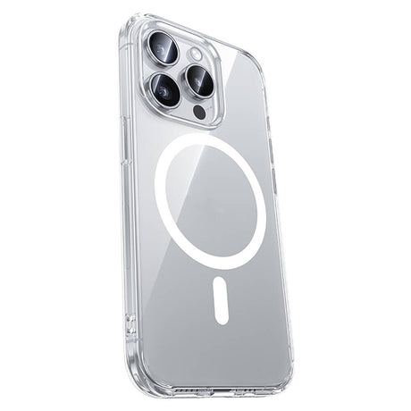 iPhone 15 Pro Max Kılıf Magsafe Şarj Özellikli Airbagli Şeffaf Benks LucentPro Serisi Kapak