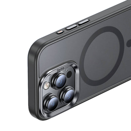iPhone 15 Pro Max Kılıf Magsafe Şarj Özellikli Benks Mist Protective Kapak