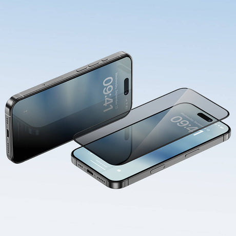 iPhone 14 Pro / 15 / 16 Benks Ultra Shield 0.4mm Privacy Ekran Koruyucu + Kolay Uygulama Aparatlı