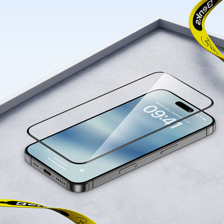 iPhone 14 Pro / 15 / 16 Hidrofobik Ve Oleofobik Özellikli Benks Air Shield Ekran Koruyucu 10'lu Paket