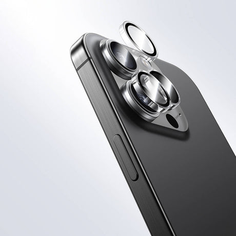 iPhone 16 Pro Max / 16 Pro uyumlu Benks AR Glass Warrior Transparan Premium Cam Kamera Lens Koruyucu