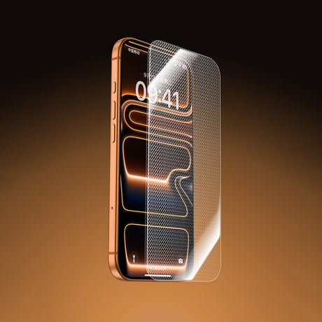 iPhone 16 Pro / 17 Benks Glass Warrior 2.0 EZFita Safir Cam Ekran Koruyucu + Kolay Uygulama Aparatı