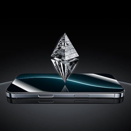 iPhone 16 Pro Benks Glass Warrior HD 0.3mm Ultra İnce 0.9mm Kenarları Güçlendirilmiş Cam Ekran Koruyucu + Kolay Uygulama Aparatlı