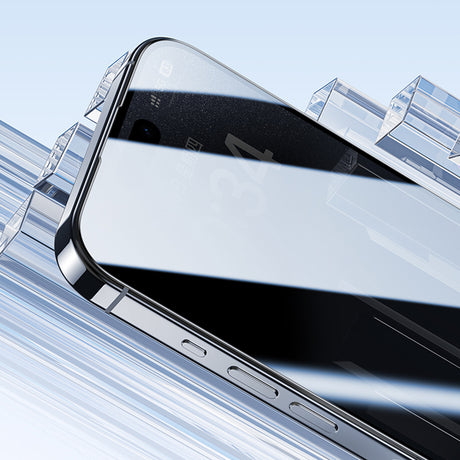 iPhone 16 Pro Benks Ultra İnce Kenarlı Ekran Koruyucu + Kolay Uygulama Aparatlı
