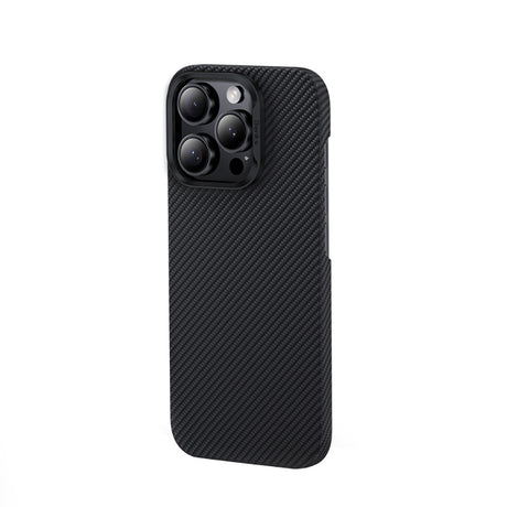 iPhone 16 Pro Kılıf Benks M-safe Şarj Özellikli Metal Kamera Çerçeveli Magnetik ArmorAir 600D Kevlar Fiber Kapak