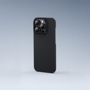 Apple iPhone 16 Pro Kılıf Benks M-safe Şarj Özellikli Metal Kamera Çerçeveli Magnetik ArmorAir 600D Kevlar Fiber Kapak
