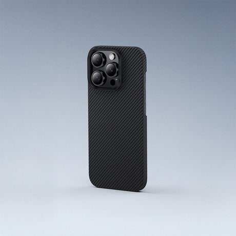 iPhone 16 Pro Kılıf Benks M-safe Şarj Özellikli Metal Kamera Çerçeveli Magnetik ArmorAir 600D Kevlar Fiber Kapak