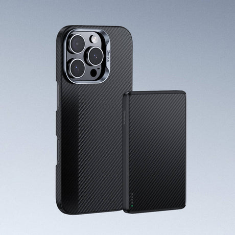 iPhone 16 Pro Kılıf Benks Magsafe Şarj Özellikli Magnetik Hybrid ArmorAir 600D Kevlar Fiber Kapak
