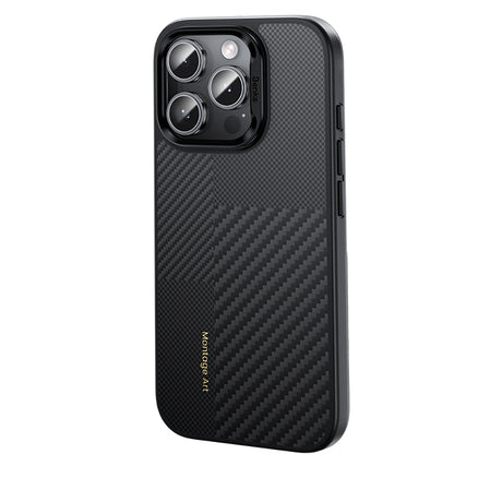 iPhone 16 Pro uyumlu Kılıf MagSafe Şarj Özellikli Kamera Kontrol Butonlu Benks ArmorPro Montage Kevlar Kapak