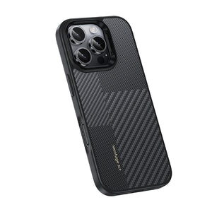 iPhone 16 Pro uyumlu Kılıf MagSafe Şarj Özellikli Kamera Kontrol Butonlu Benks ArmorPro Montage Kevlar Kapak