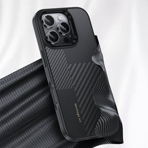 iPhone 16 Pro uyumlu Kılıf MagSafe Şarj Özellikli Kamera Kontrol Butonlu Benks ArmorPro Montage Kevlar Kapak