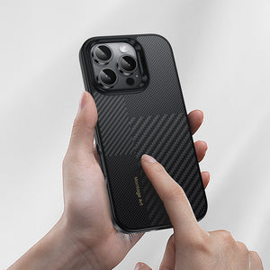 iPhone 16 Pro uyumlu Kılıf MagSafe Şarj Özellikli Kamera Kontrol Butonlu Benks ArmorPro Montage Kevlar Kapak