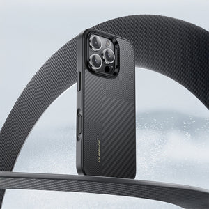 iPhone 16 Pro uyumlu Kılıf MagSafe Şarj Özellikli Kamera Kontrol Butonlu Benks ArmorPro Montage Kevlar Kapak