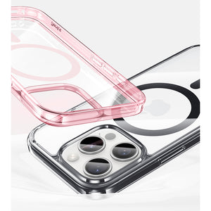 iPhone 16 Pro Kılıf M-safe Şarj Özellikli Airbagli Şeffaf Benks LucentPro Serisi Kapak