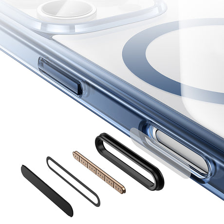 iPhone 16 Pro Kılıf M-safe Şarj Özellikli Airbagli Şeffaf Benks LucentPro Serisi Kapak