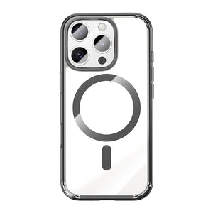 iPhone 16 Pro Kılıf M-safe Şarj Özellikli Airbagli Şeffaf Benks LucentPro Serisi Kapak