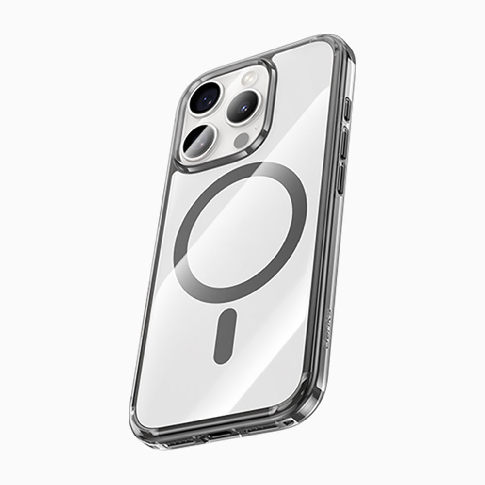 iPhone 16 Pro Kılıf M-safe Şarj Özellikli Airbagli Şeffaf Benks LucentPro Serisi Kapak