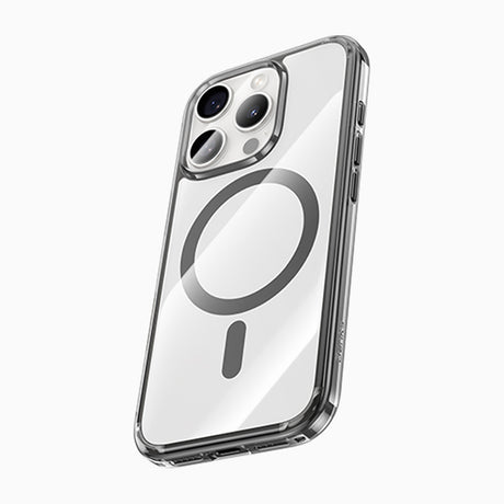 Apple iPhone 16 Pro Kılıf M-safe Şarj Özellikli Airbagli Şeffaf Benks LucentPro Serisi Kapak