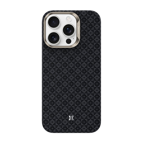 iPhone 16 Pro Kılıf M-Safe Şarj Özellikli Benks ArmorAir ArmorGrid Serisi Kevlar Kapak