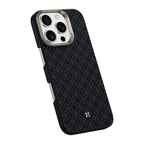 iPhone 16 Pro Kılıf M-Safe Şarj Özellikli Benks ArmorAir ArmorGrid Serisi Kevlar Kapak