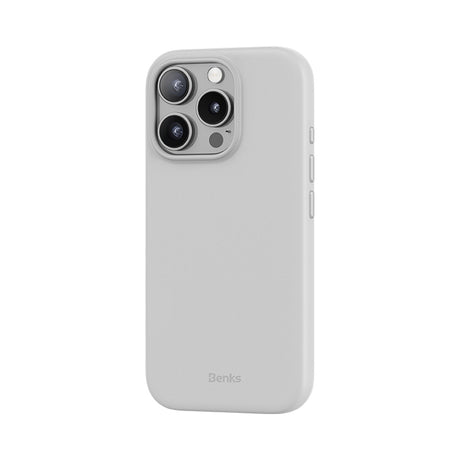iPhone 16 Pro Kılıf Magsafe Şarj Özellikli Çizilmeye Dayanıklı Benks VitaPro Serisi PU Deri Kapak