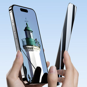 iPhone 16 Pro Max Benks Ultra Shield 0.9mm Çerçeveli 0.3mm Ekran Koruyucu + Kolay Uygulama Aparatlı