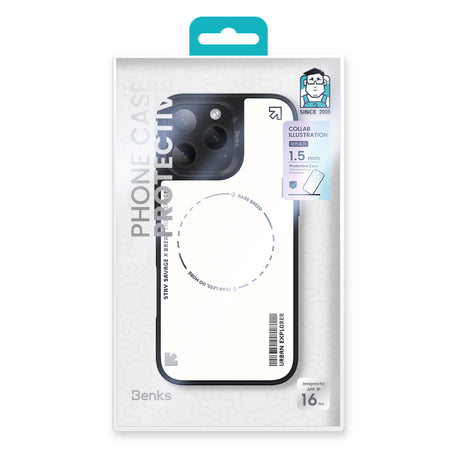 iPhone 16 Pro Max Kılıf Magsafe Şarj Özellikli Benks Dynamic Basis Kapak