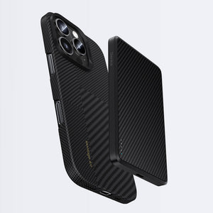 iPhone 16 Pro Max Kılıf Magsafe Şarj Özellikli Karbon Fiber Benks Montage ArmorAir Kevlar Kapak