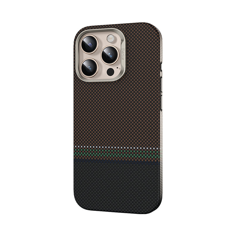 iPhone 16 Pro Max Kılıf Magsafe Şarj Özellikli Karbon Fiber