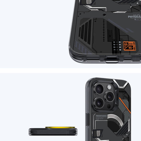 iPhone 16 Pro Max Kılıf MagSafe Şarj Özellikli Mekanik Tasarımlı Benks Perspective Serisi Kapak