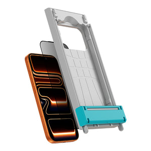 iPhone 17 Air Benks Glass Warrior 2.0 EZFita Privacy Hayalet Cam Ekran Koruyucu + Kolay Uygulama Aparatı