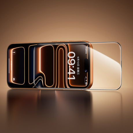 iPhone 17 Air Benks Glass Warrior 2.0 EZFita Privacy Hayalet Cam Ekran Koruyucu + Kolay Uygulama Aparatı