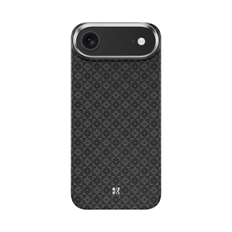 Apple iPhone 17 Air Kılıf M-Safe Şarj Özellikli Benks ArmorAir ArmorGrid Serisi Kevlar Kapak