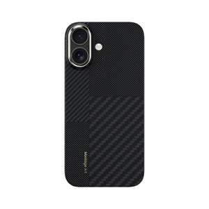iPhone 17 Kılıf M-safe Şarj Özellikli Karbon Fiber Benks Montage ArmorAir Kevlar Kapak